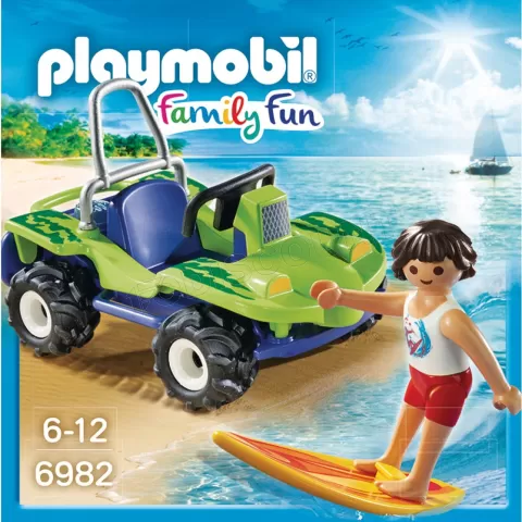 Photo de Playmobil 6982- Surfer et buggy