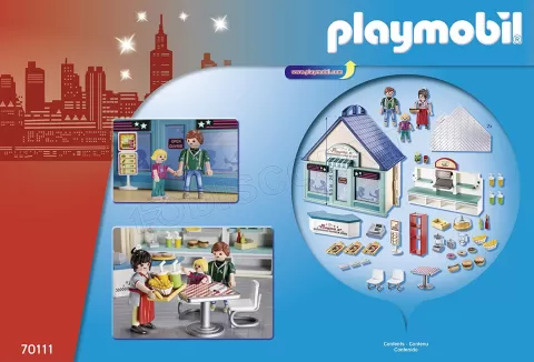 Photo de Playmobil 70111 - Restaurant Transportable.