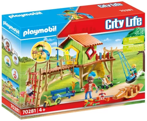Photo de Playmobil 70281 City Life - Parc de jeux et enfants