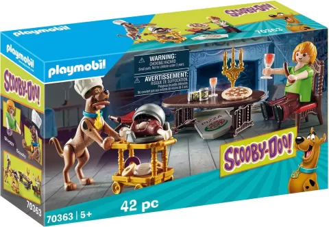 Photo de Playmobil 70363 Scooby-Doo - Salle de diner avec Sammy