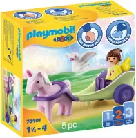Photo de Playmobil Playmobil Calèche avec licorne et fée