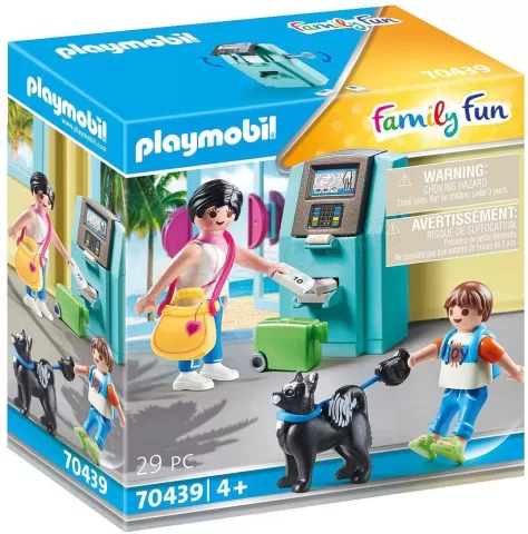 Photo de Playmobil 70439 Family Fun - Vacanciers et distributeur automatique
