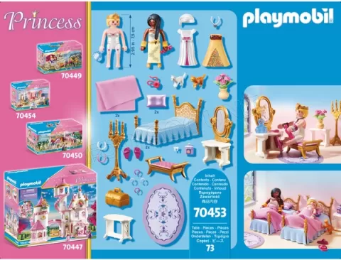 Playmobil 70453 Princess - Chambre de princesse avec coiffeuse à