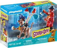 Photo de Playmobil Playmobil Scooby-Doo avec fantôme du clown