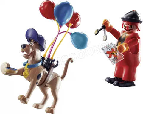 Photo de Playmobil 70710 Scooby-Doo - Scooby-Doo avec fantôme du clown