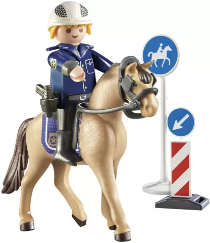 Photo de Playmobil 9260 - Policier avec cheval