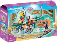 Photo de Playmobil 9402 - Boutique de skate et vélos
