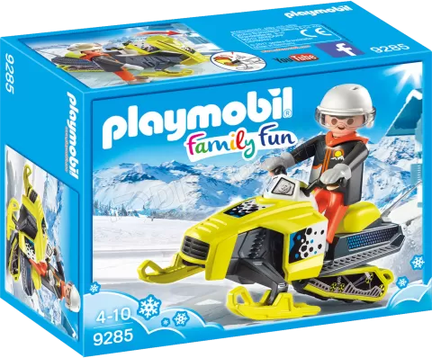 Photo de Playmobil Family Fun 9285 - Motoneige