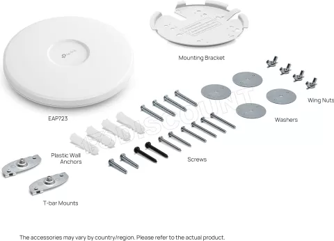 Photo de Point d'accès mural WiFi TP-Link Omada EAP723 (BE3600)