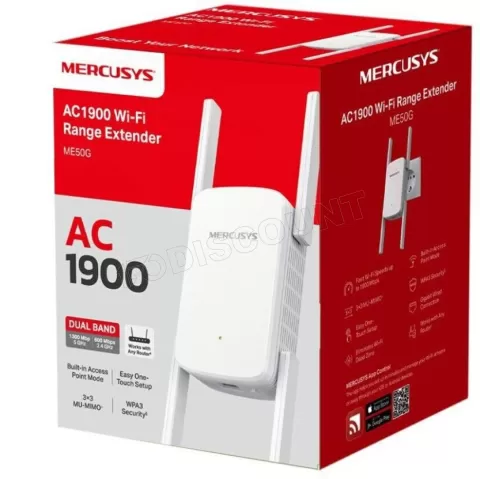 Photo de Point d'Accès Répéteur WiFi Mercusys ME50G (AC1900)