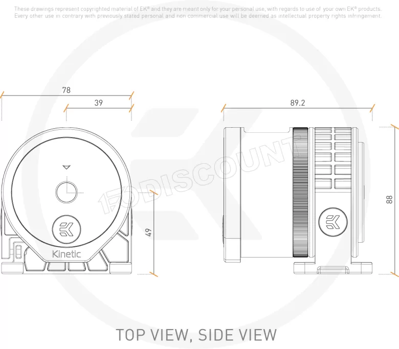 EKWB Inertia D5 ポンプ Amazon.com: EKWB EK-Quantum Inertia D5 PWM Pump, Digital RGB
