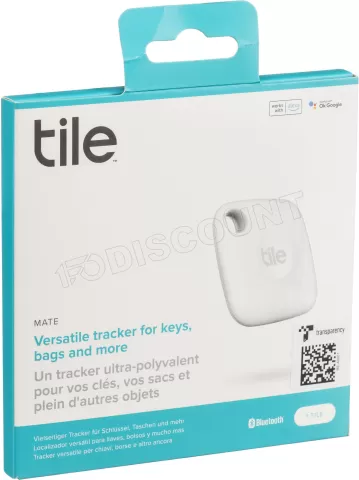 Photo de Porte Clé connecté/Tracker Tile Mate (Blanc)