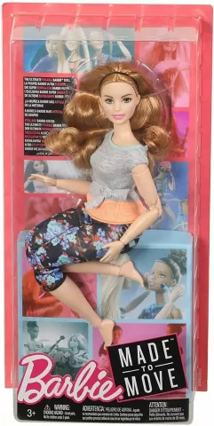 Photo de Poupée Mattel Barbie - Barbie articulée Made to Move