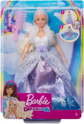 Poupée Mattel Barbie - Barbie Princesse Flocons à prix bas