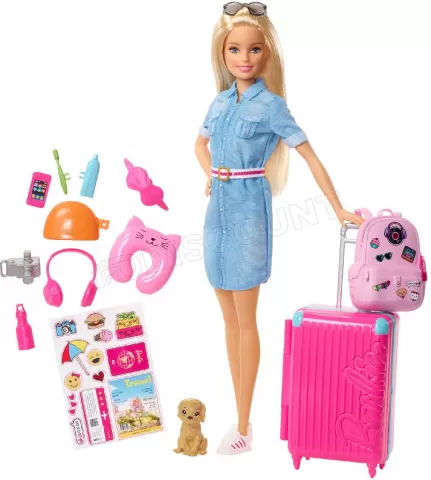 Photo de Poupée Mattel Barbie - Barbie voyage