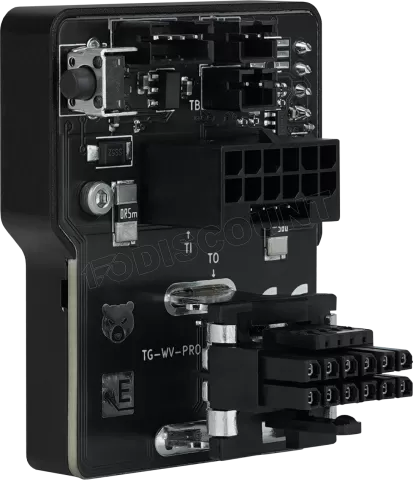 Photo de Prise 1x 12VHPWR Thermal Grizzly WireView Pro GPU Normal avec mesure de la consommation