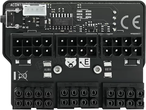 Photo de Prise 3x 8-Pin PCIe Thermal Grizzly WireView GPU Normal avec mesure de la consommation