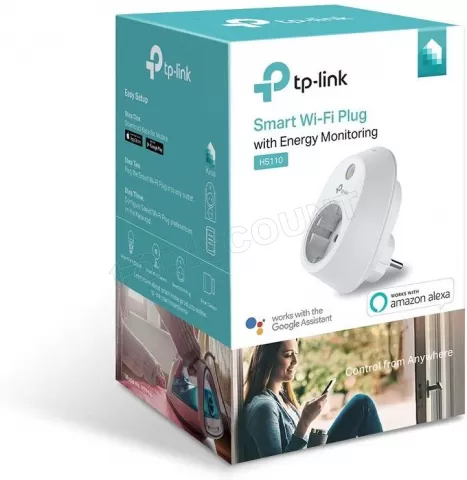 TP-Link HS110 - Prise connectée Wifi avec mesure de consommation Pas Cher
