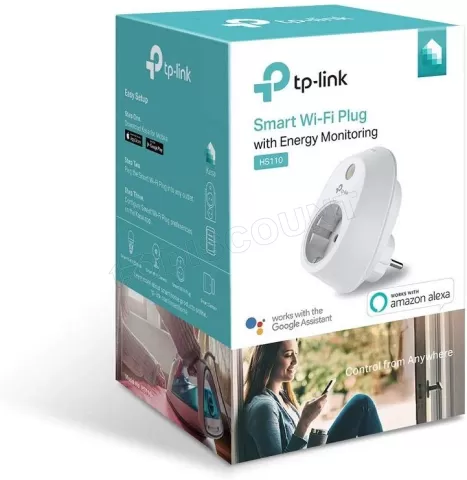 Photo de Prise connectée Wi-Fi TP-Link HS110 avec mesure de consommation