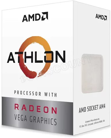 Photo de Processeur AMD Athlon 220GE Socket AM4 (3,4 Ghz)