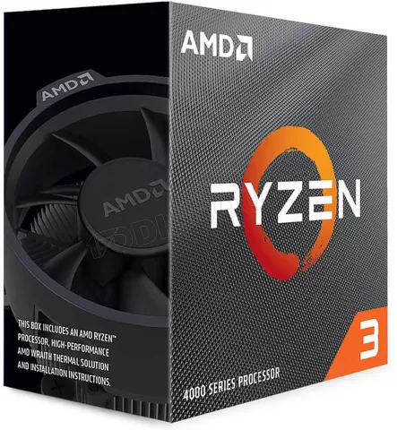 Photo de Processeur AMD Ryzen 3 4100 Socket AM4 (3,8Ghz)