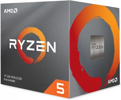 Photo de Processeur AMD Ryzen 5 3600 Socket AM4 (3,6 Ghz) (Sans iGPU)