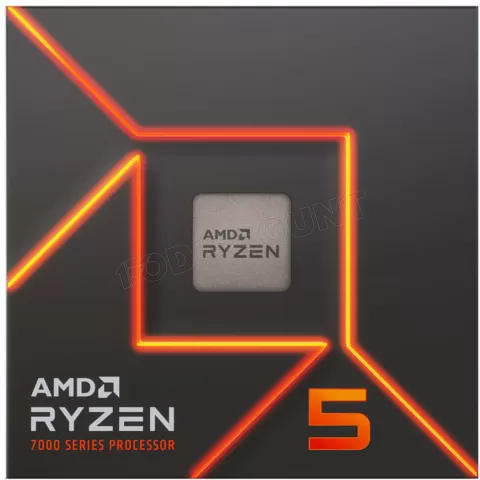 Photo de Processeur AMD Ryzen 5 7500F (5,0 Ghz) (Sans iGPU) Version OEM (Tray)
