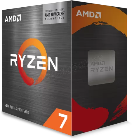 Photo de Processeur AMD Ryzen 7 5700X3D Socket AM4 (4,1Ghz) (Sans iGPU)