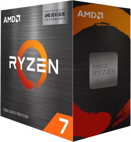 Photo de Processeur AMD Ryzen 7 5800X3D Socket AM4 (3,4 Ghz) (Sans iGPU)