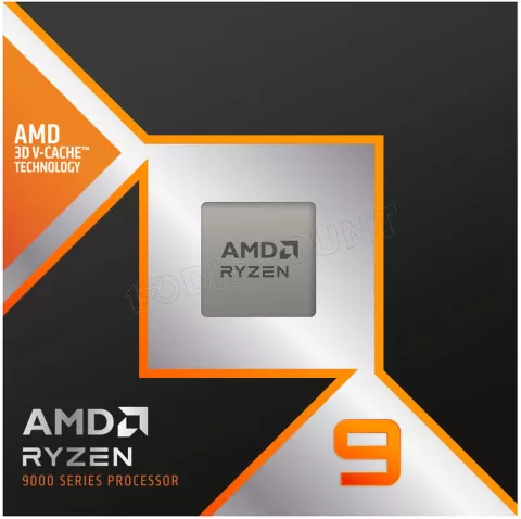 Photo de Processeur AMD Ryzen 7 9800X3D (5,2 Ghz) AM5 Version OEM (Tray)
