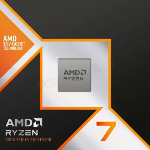 Photo de Processeur AMD Ryzen 7 9850X3D (5,6 Ghz) AM5 Version OEM (Tray)