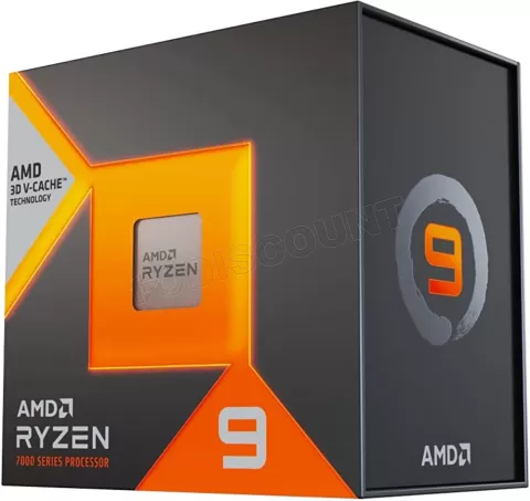 Photo de Processeur AMD Ryzen 9 7900X3D Socket AM5 (4,4 Ghz)