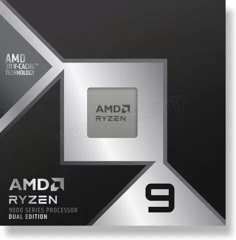 Photo de Processeur AMD Ryzen 9 9950X3D2 (5,2 Ghz) AM5 - Version OEM (Tray)