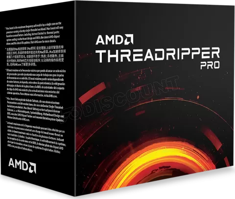 Photo de Processeur AMD Ryzen ThreadRipper Pro 3995WX Socket sWRX8 (2,7 Ghz)