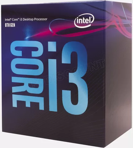 Photo de Processeur Intel Core i3-8100 Coffee Lake (3,6 Ghz)