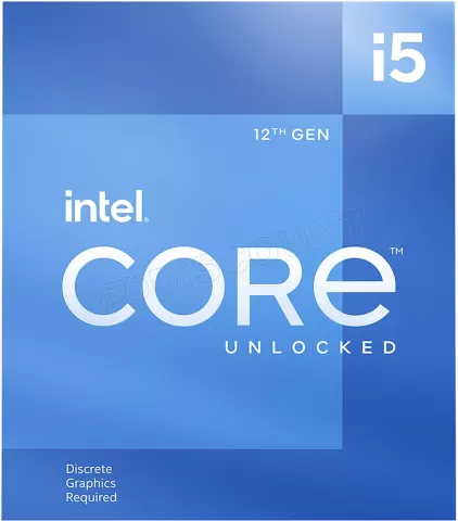 Photo de Processeur Intel Core i5-12400F Alder Lake-S (2,5Ghz) (Sans iGPU)