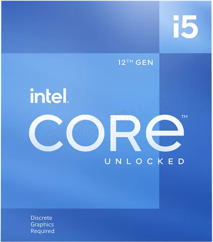 Photo de Processeur Intel Core i5-12600KF Alder Lake-S (3,7Ghz) (Sans iGPU)
