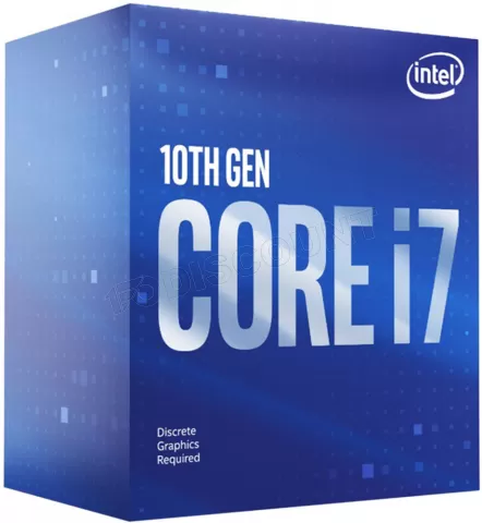 Photo de Processeur Intel Core i7-10700F Comet Lake (2,8Ghz) (Sans iGPU)