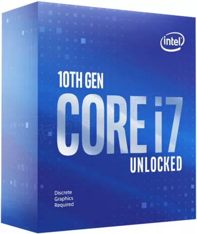 Photo de Processeur Intel Core i7-10700KF Comet Lake (3,8Ghz) (Sans iGPU)