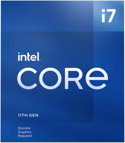 Photo de Processeur Intel Core i7-11700F Rocket Lake (2,5Ghz) (Sans iGPU)