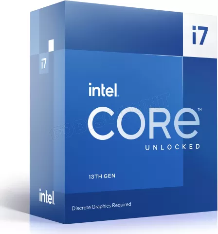 Photo de Processeur Intel Core i7-13700KF Raptor Lake (5,4Ghz) (Sans iGPU)