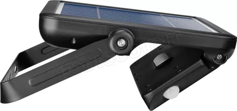 Photo de Projecteur LED extérieur solaire Goobay 10W 1080lm avec détecteur de mouvement (Noir)