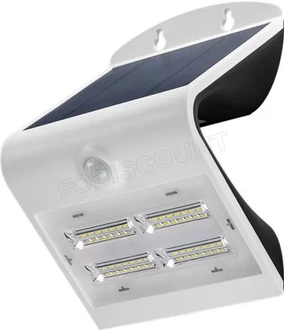 Projecteur LED extérieur solaire Goobay 3,2W 400lm avec détecteur de  mouvement (Blanc) à prix bas