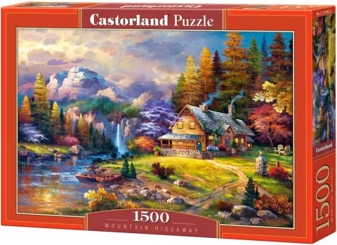 Photo de Puzzle Castorland - Panorama de Montagnes (1500 pièces)