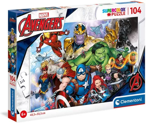 Photo de Puzzle Clementoni - Avengers (104 pièces)