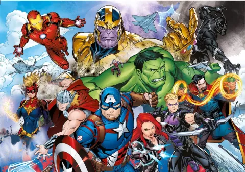 Photo de Puzzle Clementoni - Avengers (104 pièces)