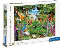 Photo de Puzzle Clementoni - Forêt fantastique (2000 pièces)