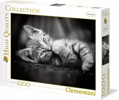 Photo de Puzzle Clementoni - Kitty (1000 pièces)