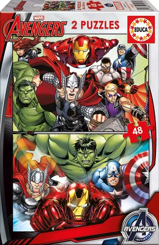 Photo de Puzzle Educa - Avengers (2x48 pièces)