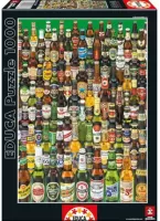 Photo de Puzzle Educa - Bières (1000 pièces)